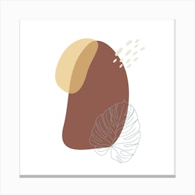 Nut Vector Illustration Canvas Print