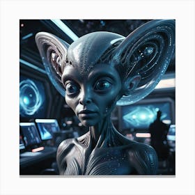 Alien Canvas Print