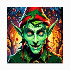 Christmas Elf 2 Canvas Print