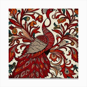 Peacock 5 Canvas Print