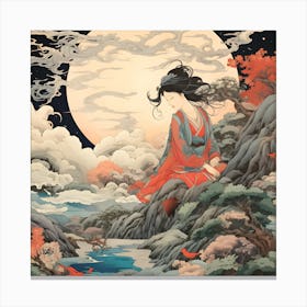 Chinese Woman Canvas Print