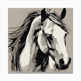 Horse Painting 3 Canvas Print