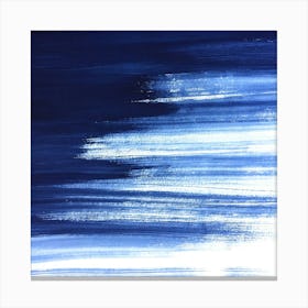 Abstract Painting , Blue 1 Canvas Print