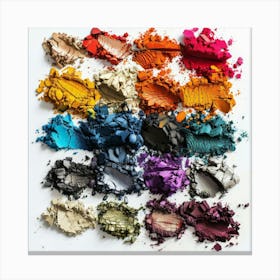 Eyeshadow Palettes Canvas Print