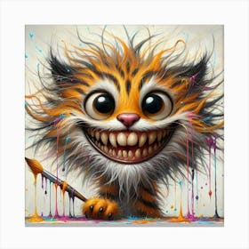 Cheshire Cat 1 Canvas Print