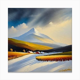 Scottish Mountains Canvas Print