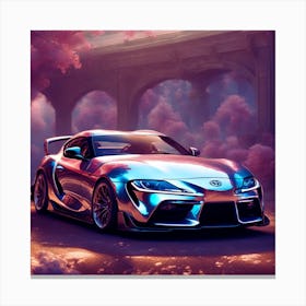 Toyota Supra Canvas Print