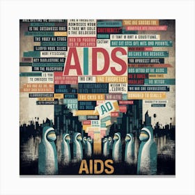 Aids Aids Canvas Print