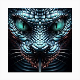 Dragon Head Canvas Print