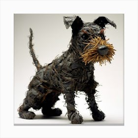 Wire Haired Manchester Terrier Canvas Print