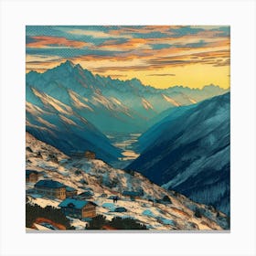 Alpine Serenity 17 1 Canvas Print