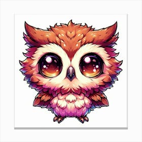 Cute Owl 2 Canvas Print