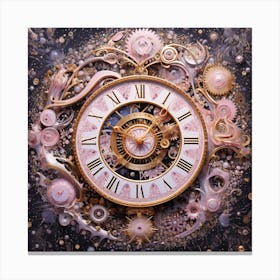 Clock 3 Canvas Print