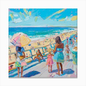 Beach Vibes 2 Canvas Print