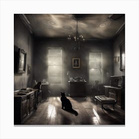 Haunted Room Canvas Print