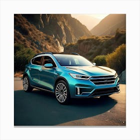 Ford Fusion Concept Canvas Print