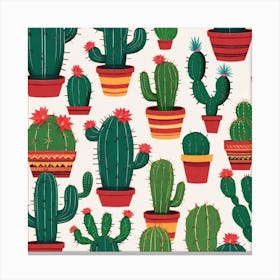 Mexican Cactus 57 Canvas Print