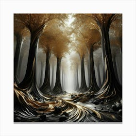 Dark Forest 27 Canvas Print