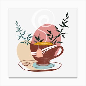 Tea Cup Canvas Print