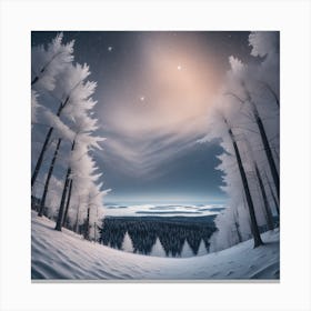 Snowy Landscape 2 Canvas Print