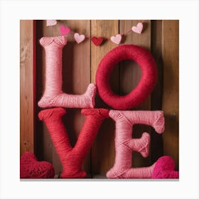 Love Letters Canvas Print