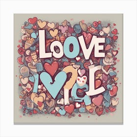 Love Is In The Air Canvas Print