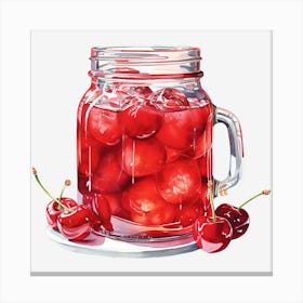 Cherry Iced Tea 13 Canvas Print