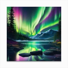 Aurora Borealis 61 Canvas Print
