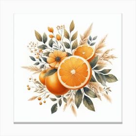 Orange 3 Canvas Print
