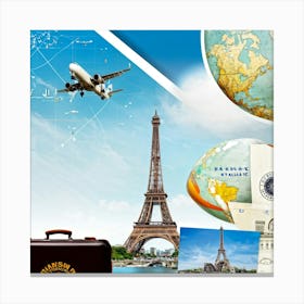 Travel And Tourism 2 Canvas Print