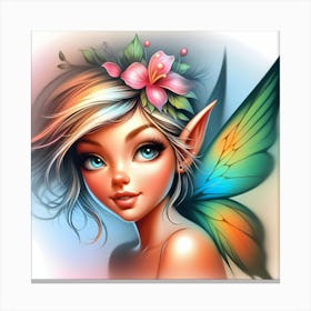 Fairy Girl 3 Canvas Print