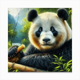 Panda Bear 5 Canvas Print