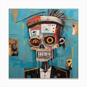 Skeleton Man 1 Canvas Print