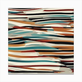 Abstract Stripes Canvas Print