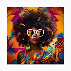 Afro-Futurism 4 Canvas Print