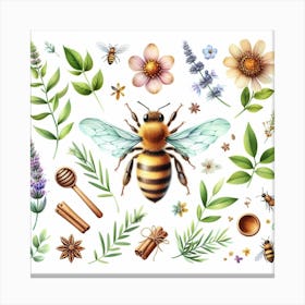 Bee 4 Canvas Print