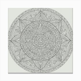 Mandala 4 Canvas Print