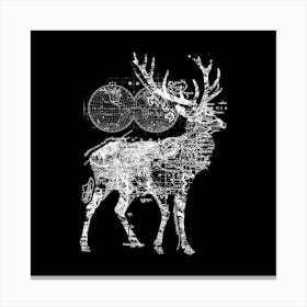 Deer Wanderlust Canvas Print