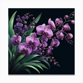 Orchids 2 Canvas Print