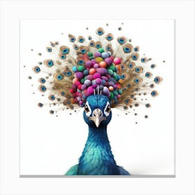 Peacock 2 Canvas Print