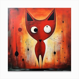 Red Fox 1 Canvas Print