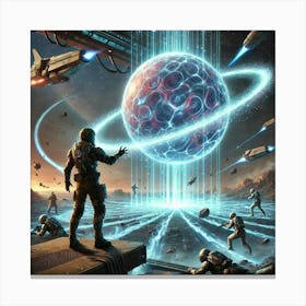 Celestial Vanguard Graviton Surge Special Ability Canvas Print