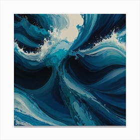 Ocean Waves 6 Canvas Print