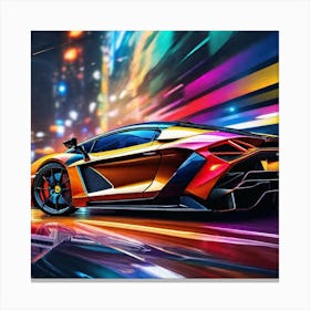 Lamborghini 118 Canvas Print