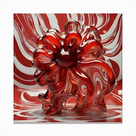 Red Jelly 23 Canvas Print