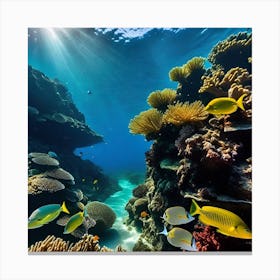 Coral Reef 1 Canvas Print