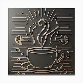 Coffee Cup Canvas Print