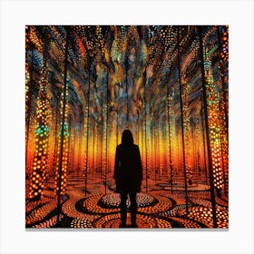 Kaleidoscope Forest 2 Canvas Print