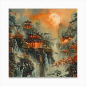 Chinese Lanterns 1 Canvas Print