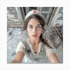 Russian Nurse Canvas Print